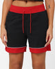 Jordan Women's Lightweight Diamond Shorts Black/Gym Red/White