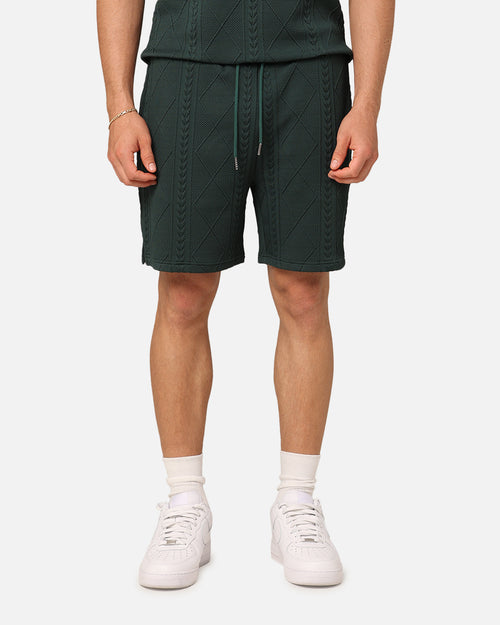 XXIII Danny Knit Shorts Deep Green
