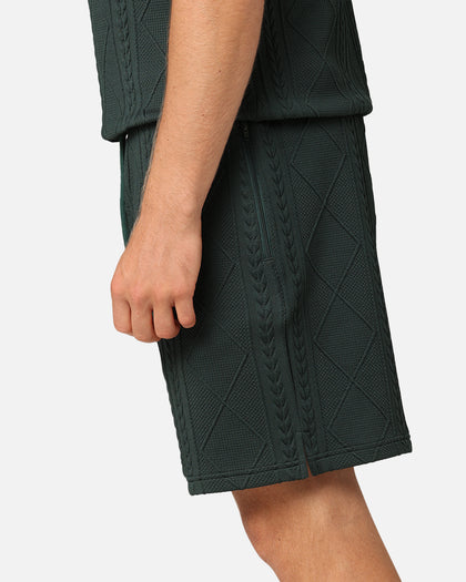XXIII Danny Knit Shorts Deep Green