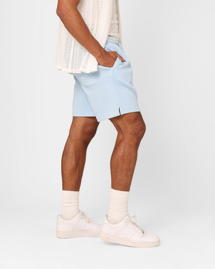 XXIII Danny Knit Shorts Sky Blue