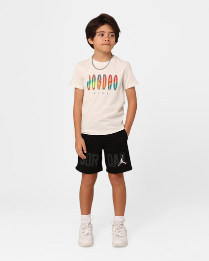 Jordan Kids' Gym 23 Blocked French Terry Shorts Black