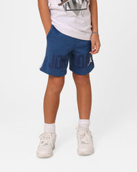 Jordan Kids' Gym 23 Blocked French Terry Shorts True Blue