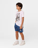Jordan Kids' Gym 23 Blocked French Terry Shorts True Blue