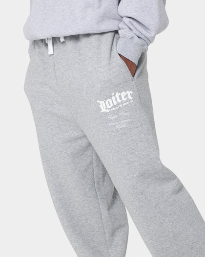 Loiter Art Studio Trackpants Grey