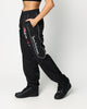Loiter Speedway Track Pants Black