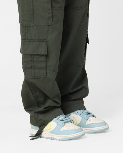 Stussy Surplus Cargo Pants Flora Green Rip