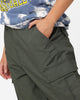 Stussy Surplus Cargo Pants Flora Green Rip
