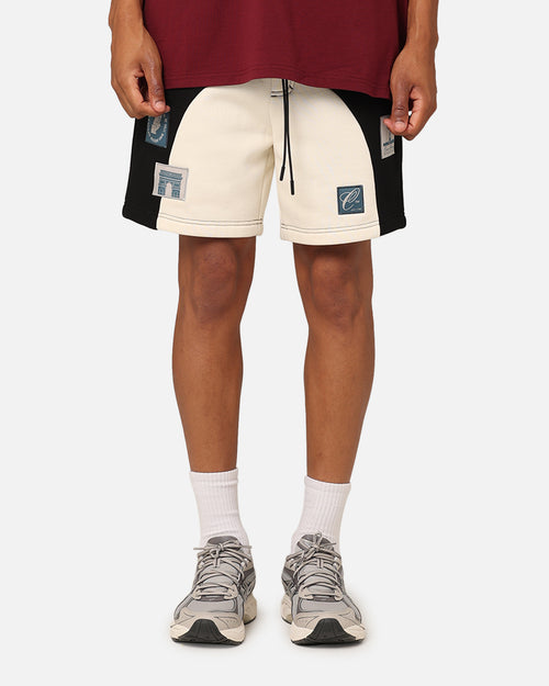 Carre Avant Panel Shorts Black/Off White