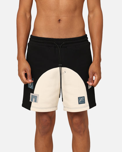Carre Avant Panel Shorts Black/Off White