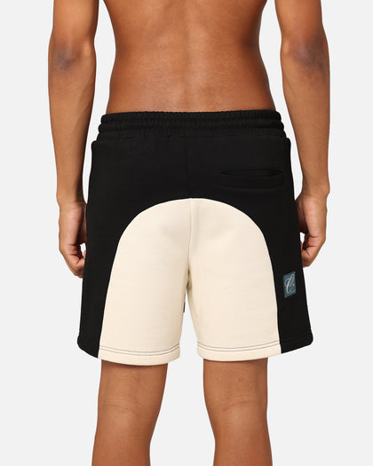 Carre Avant Panel Shorts Black/Off White