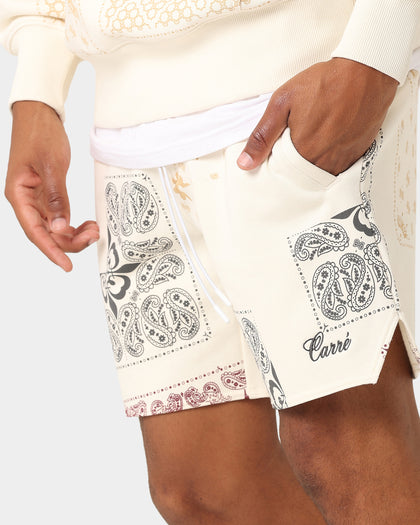 Carre Fragment Paisley Shorts Off White