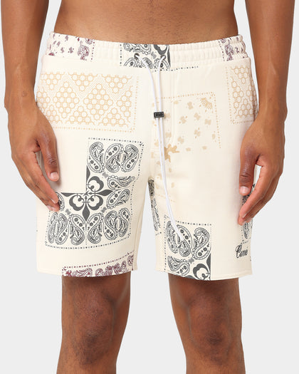 Carre Fragment Paisley Shorts Off White