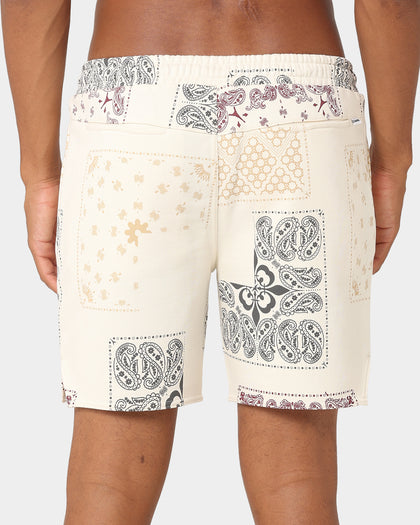 Carre Fragment Paisley Shorts Off White