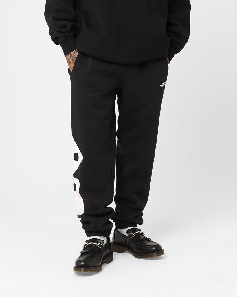 Stussy Two Dice Track Pants Pigment Black | Culture Kings