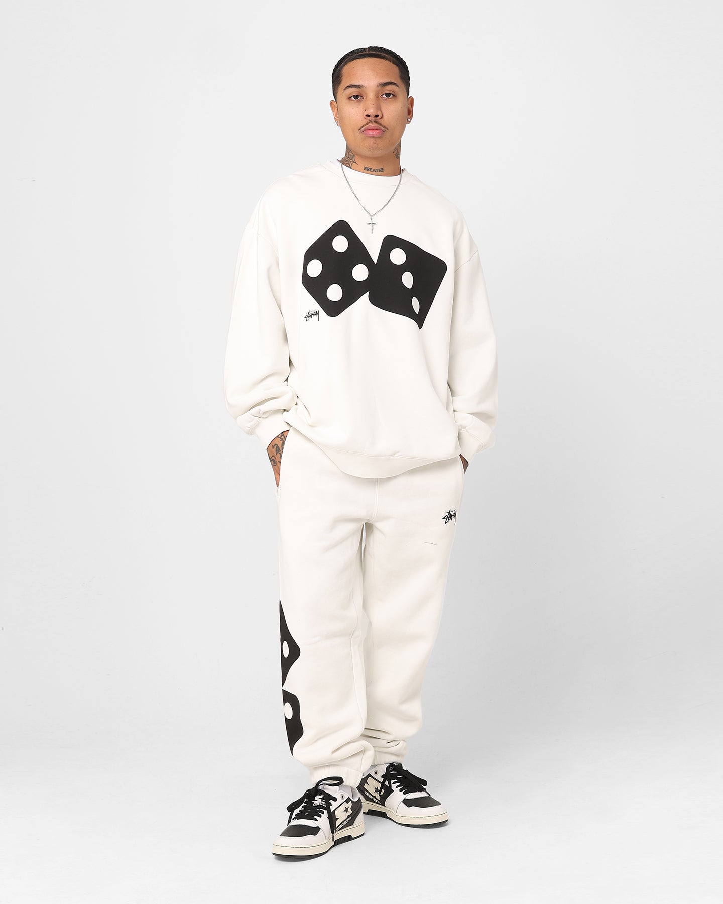 Stussy Two Dice Track Pants Pigment Winter | Culture Kings