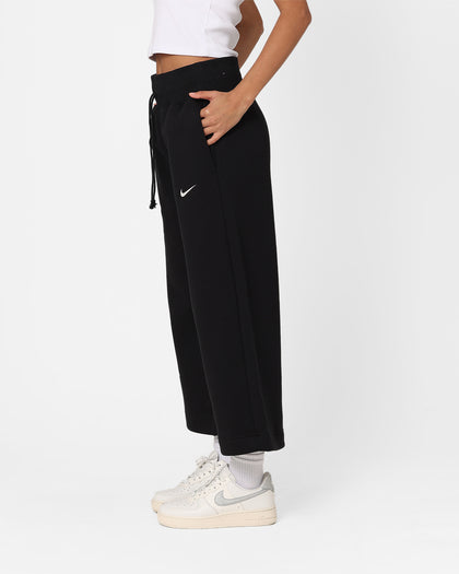 Nike Women's Sportswear Phoenix Fleece High Rise Sweatpants Black/Sail