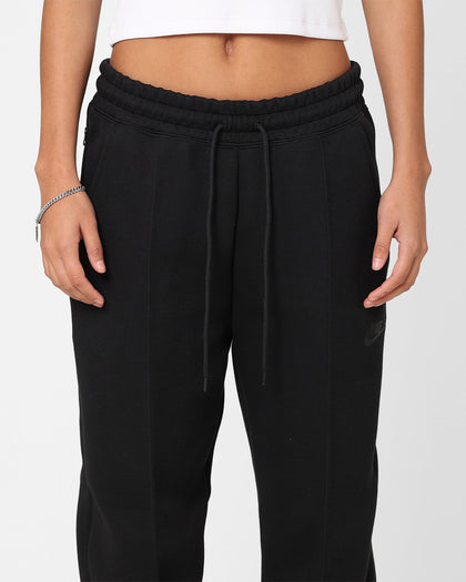 Nike Women's Sportswear Tech Fleece High Rise Joggers Black/Black