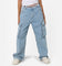 Tommy Jeans Women's Daisy Cargo Low Rise Jeans Denim Light 02