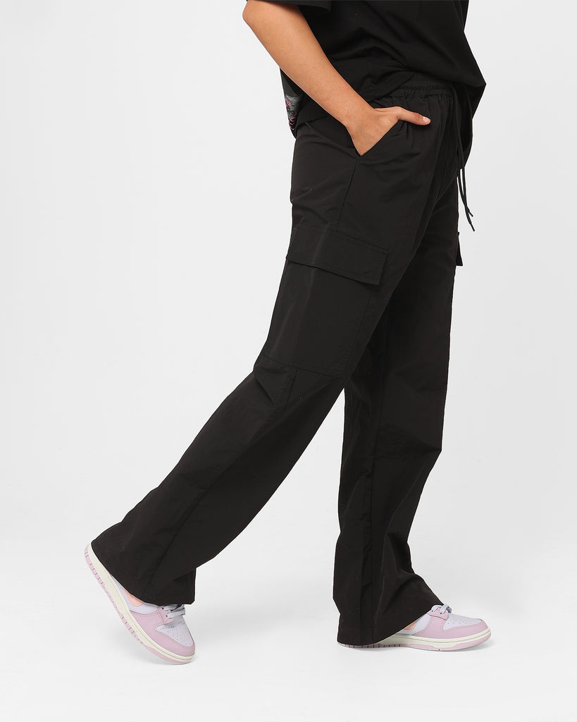 Stussy Women's Nylon Cargo Pants Black | Culture Kings