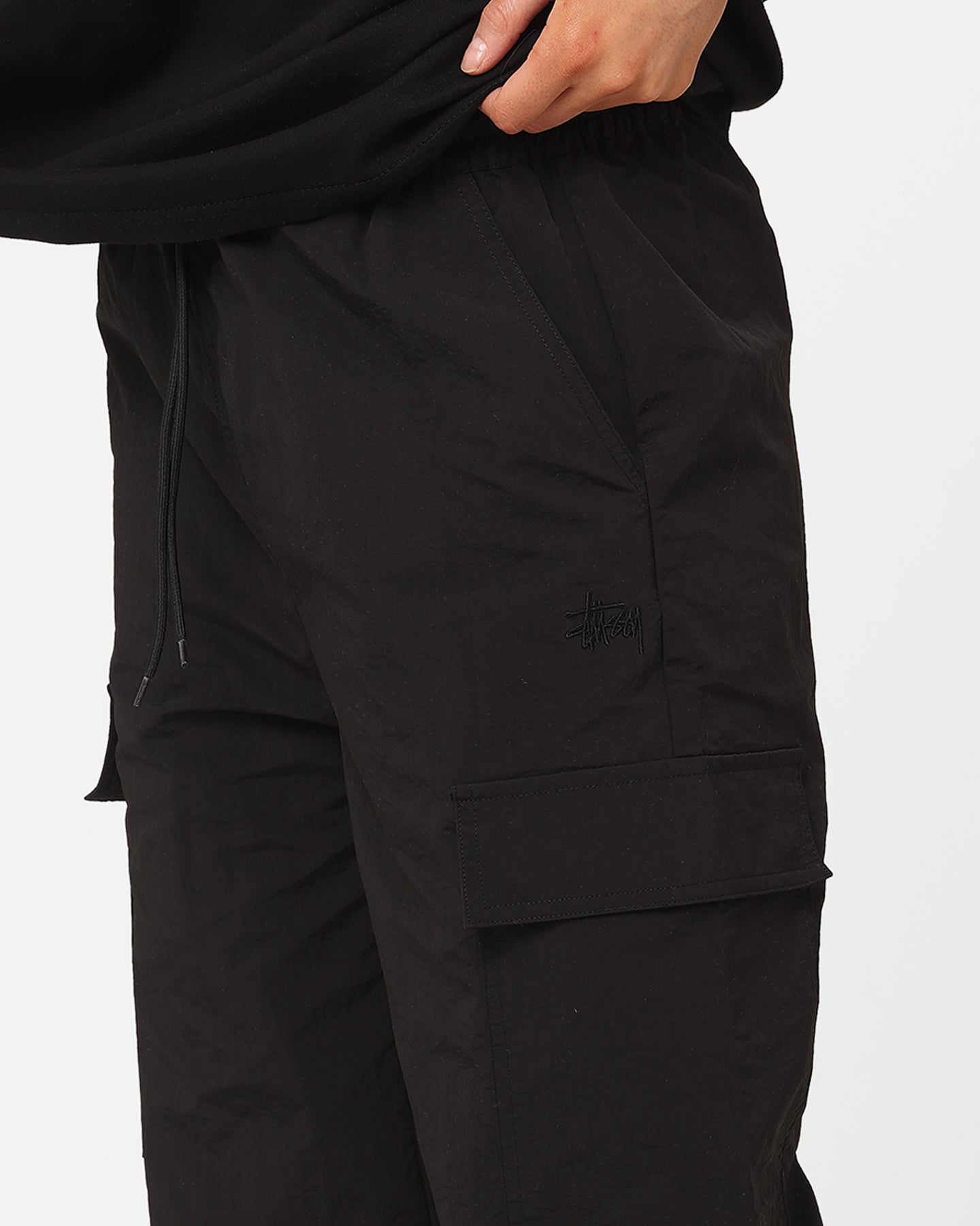 美品 90s usa製 STUSSY NYLON CARGO SHORTS ステューシー ナイロン カーゴ ショーツ ブラック 黒 size L ヴィンテージ Stussy Women\u0027s Nylon Cargo Pants Black | Culture Kings