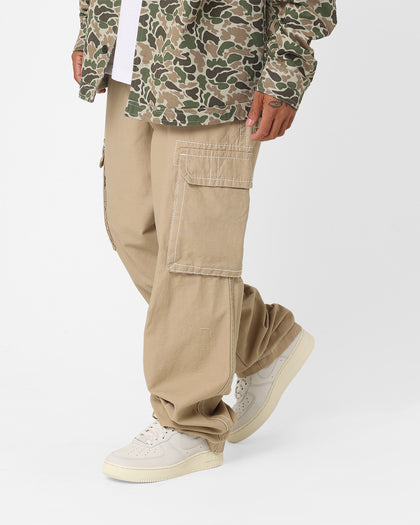 True Religion Big T Classic Cargo Pants Travertine