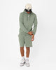 Adidas Essentials+ Hemp Shorts Silver Green