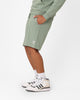 Adidas Essentials+ Hemp Shorts Silver Green