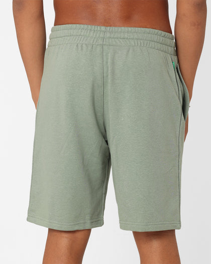 Adidas Essentials+ Hemp Shorts Silver Green