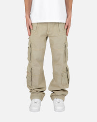 MNML Military Cargo Pants Brown