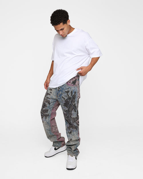 MNML V488 Boro Denim Jeans Multi