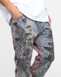 MNML V488 Boro Denim Jeans Multi