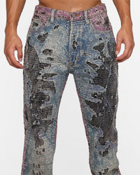 MNML V488 Boro Denim Jeans Multi