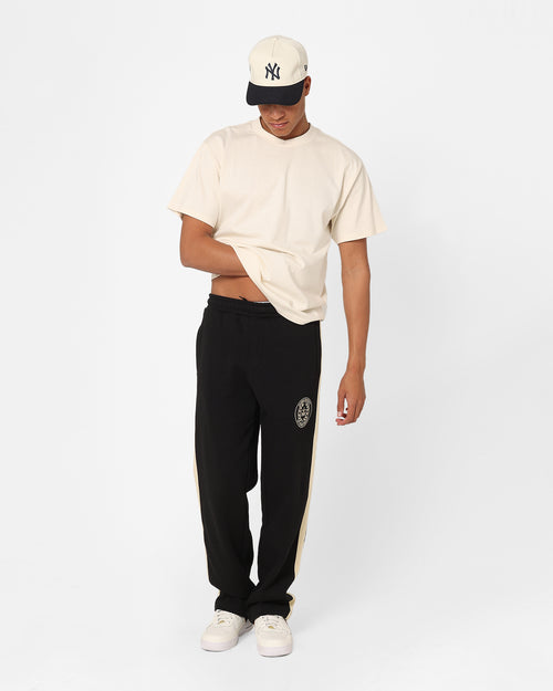 The New Establishment Emblem Crest Columbia Joggers Black