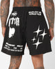 Loiter Sketch Book Walk Shorts Black