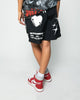 Loiter Sketch Book Walk Shorts Black