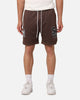 Saint Morta La Rambla Basketball Shorts Dark Brown
