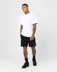 Jordan Essentials Fleece Shorts Black/Black/White