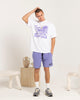 Carre Wave Shorts Purple