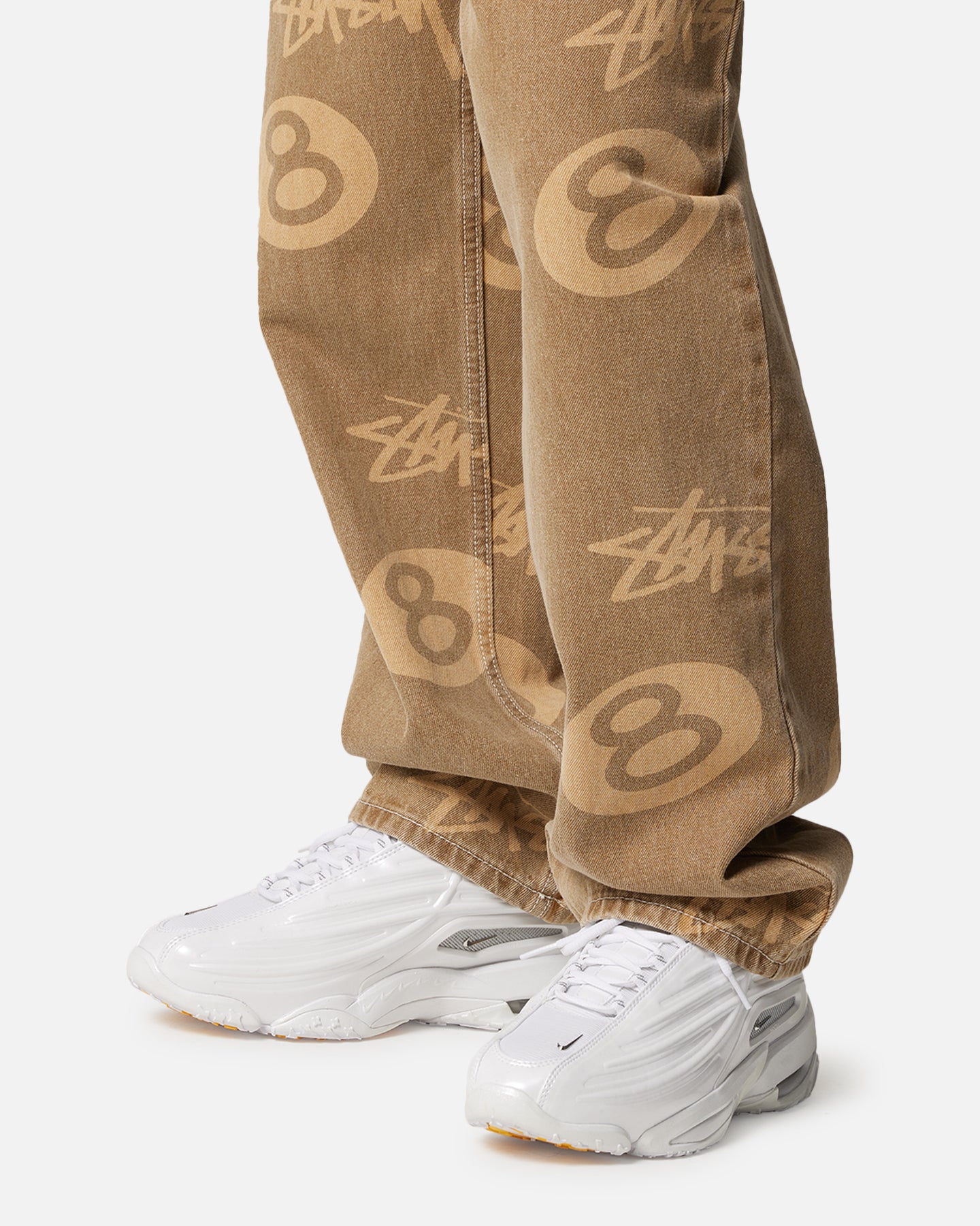 Stussy Stock 8 Ball Jeans Tan Denim | Culture Kings