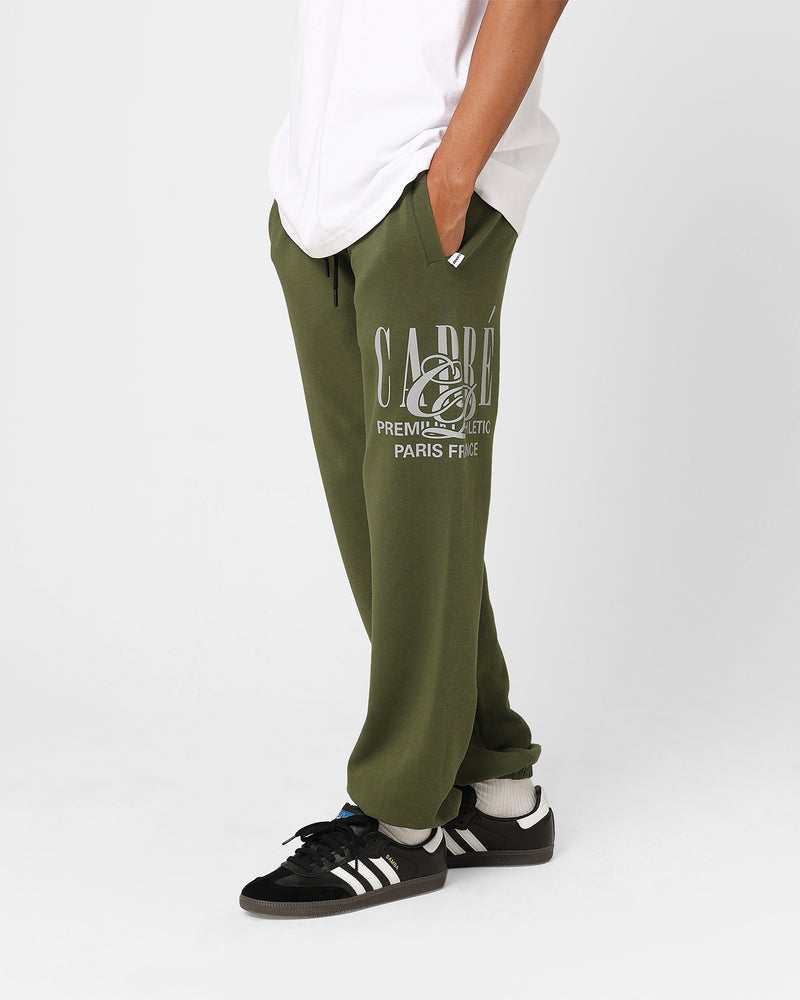 Carre Top Team Motion Sweatpants Army Green