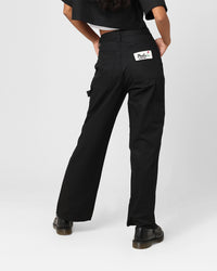 X-Girl Women's Peels Painter Pants Black