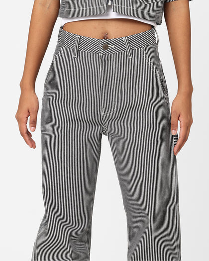 X-Girl Women's Peels Painter Pants Black/White