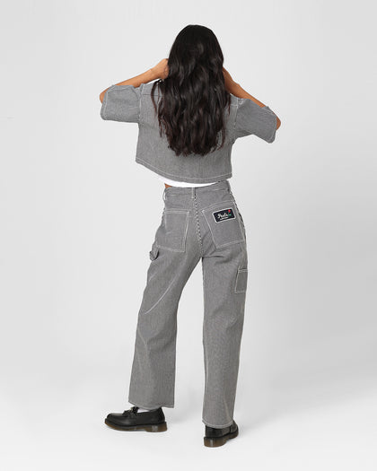 X-Girl Women's Peels Painter Pants Black/White