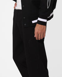 Saint Morta Rolled Hem Jeans Black