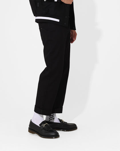 Saint Morta Rolled Hem Jeans Black