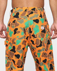 X-Large Double Knee Work Pants Orange
