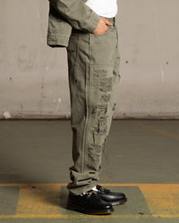 Saint Morta Titus Carpenter Jeans Kahki Green