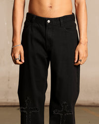Saint Morta Muerte Jeans Black