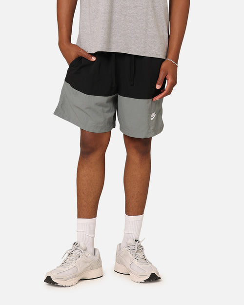 Nike Club+ Woven Colour-Blocked Shorts Black/Smoke Grey