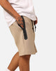 Nike Tech Fleece Shorts Khaki/Black